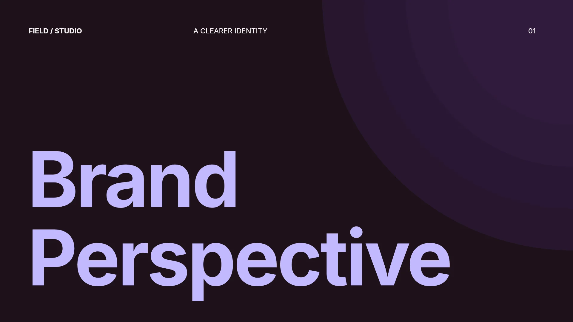 The first slide of the Indigo Studio System template. Cover of the Indigo Studio System template